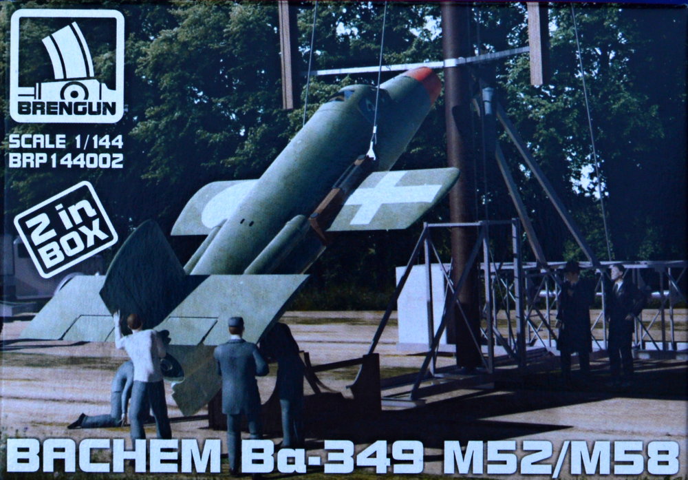 1/144 Bachem Ba-349 M52/M58 2-in-1 (plastic kits)