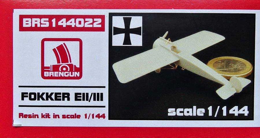 1/144 Fokker E.II/III. (full resin kit)