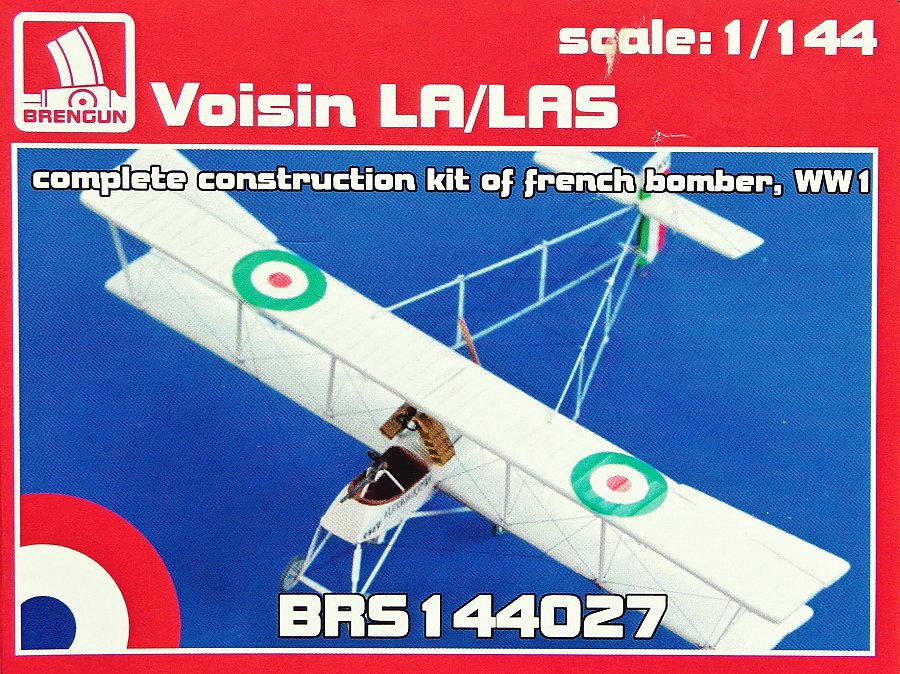 1/144 Voisin LA/LAS French Bomber WWI (full kit)