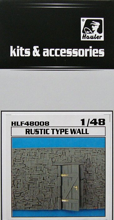 1/48 Rustic type wall (incl. PE set)