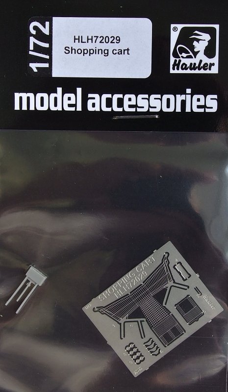 1/72 Shopping cart - modern (PE set)