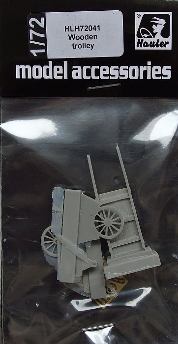 1/72 Wooden trolley (resin & PE set)