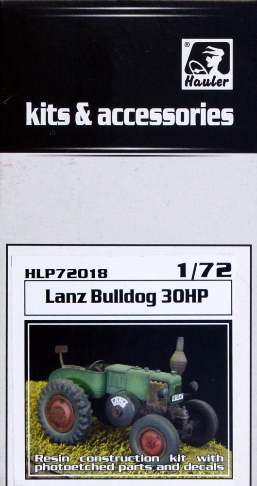 1/72 Lanz Bulldog 30HP (resin kit)
