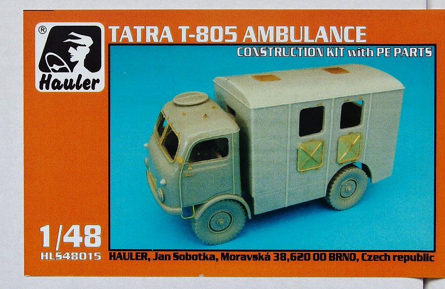 1/48 TATRA T-805 Ambulance (full resin kit)