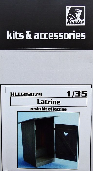 1/35 Latrine (resin kit)
