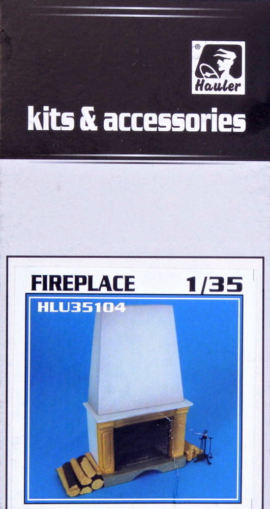 1/35 Fireplace (resin set)