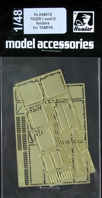 1/48 TIGER I ausf.E Fenders (set for TAMIYA kit)