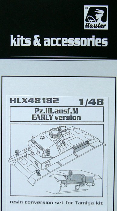 1/48 Pz.III.ausf.M EARLY Conversion set