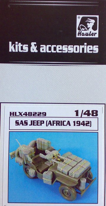 1/48 SAS JEEP (AFRICA 1942) Conv.Set (JEEP)