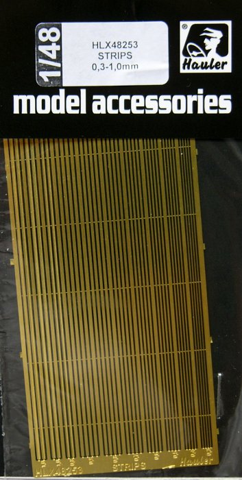 1/48 STRIPS 0,3-1,0mm (dimensions: 100x50mm)