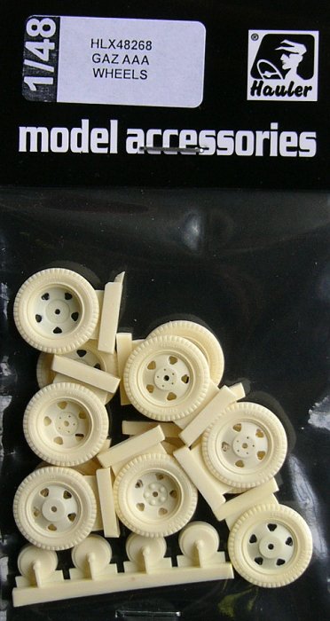 1/48 Gaz-AAA resin wheels (UMM)