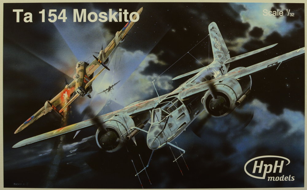 1/32 Focke Wulf Ta 154 Moskito (resin kit)