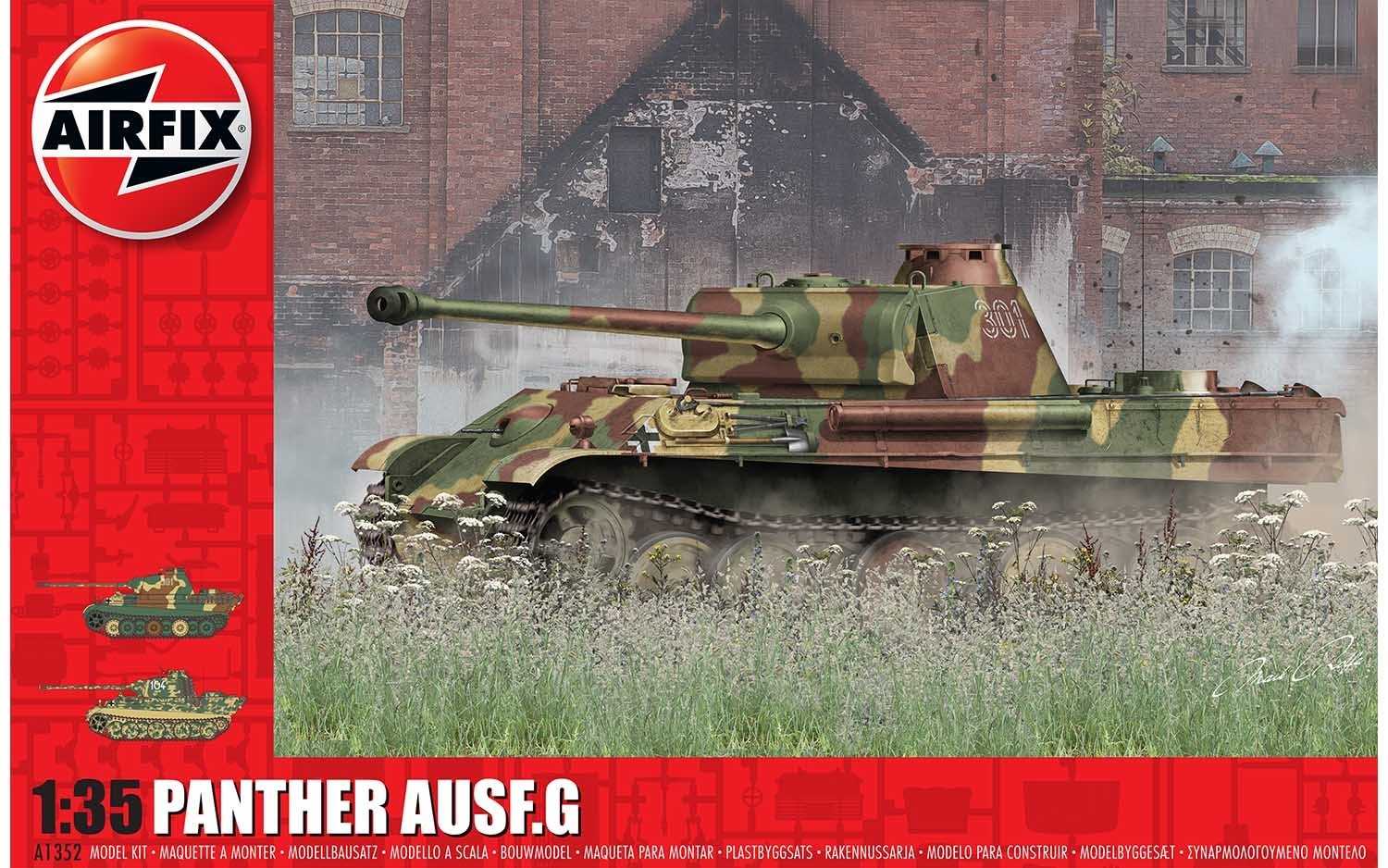 Fotografie Classic Kit tank A1352 - Panther Ausf G. (1:35)