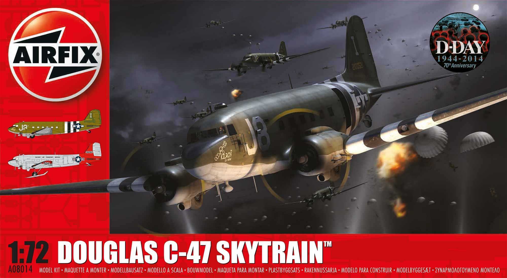 Fotografie Classic Kit letadlo A08014 - Douglas C-47 A/D Skytrain (1:72)