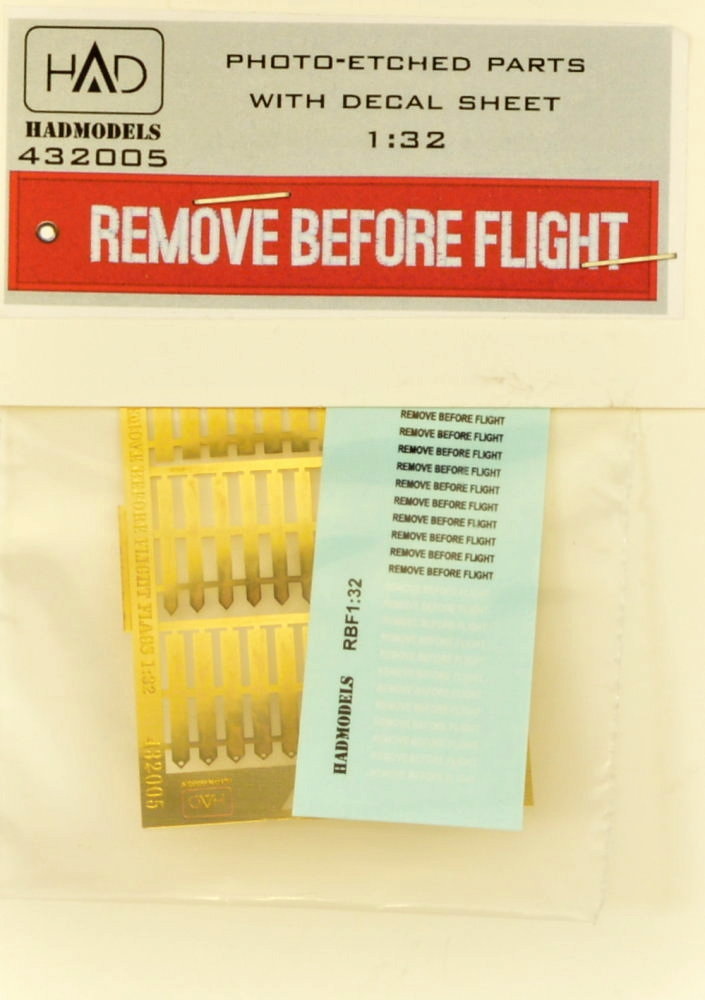 1/32 Remove Before Flight (PE set&decal)