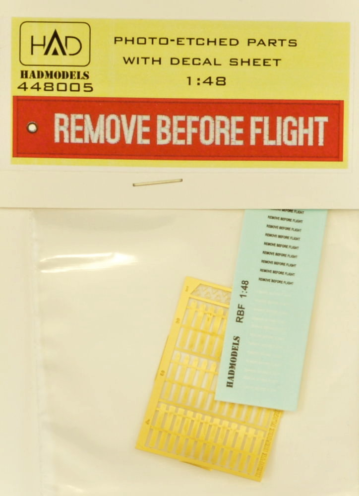 1/48 Remove Before Flight (PE set&decal)