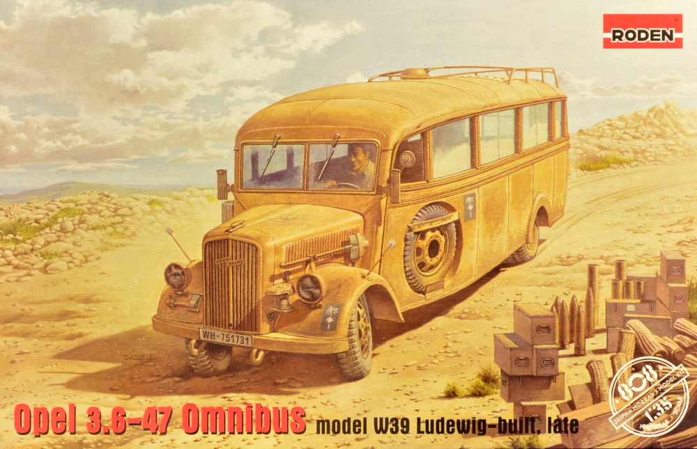 1/35 Opel Blitz 3.6 - 47 Omnibus W39 Ludewig late