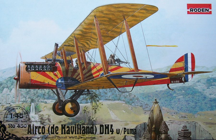 1/48 De Havilland D.H.4 (w/ Puma)