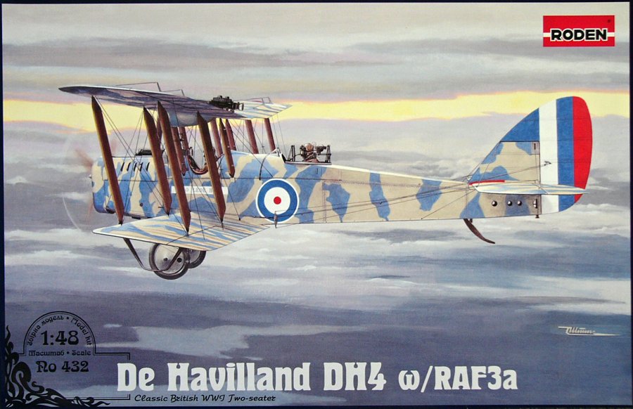 1/48 De Havilland D.H.4 (w/ RAF 3a)