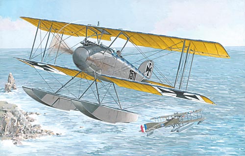 1/72 Albatros W.4 Late