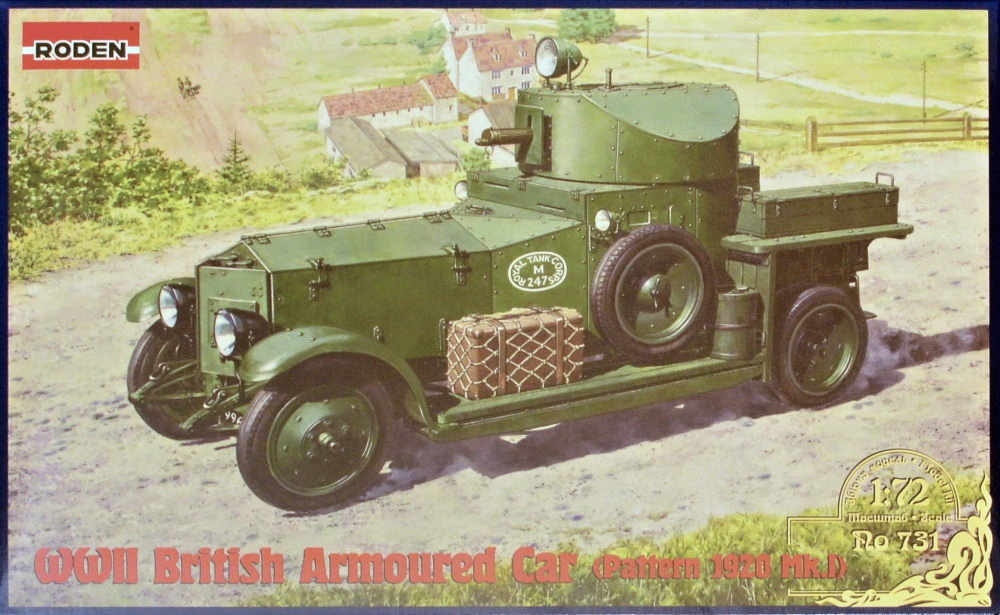 1/72 British Armoured Car (Pattern 1920 Mk.I)