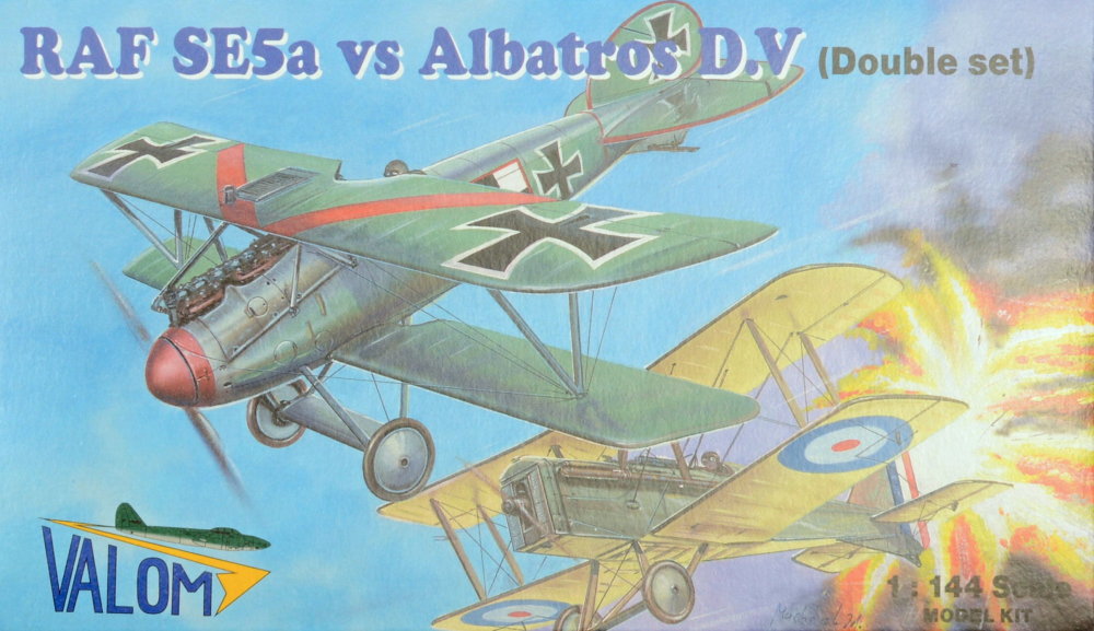 1/144 Duels in the sky (SE5a vs Albatr.DV) 4-in-1