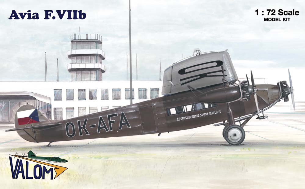 1/72 Avia F.VIIb (ČSA, ČLS)