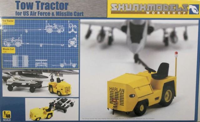 1/48 Tow Tractor for US Air Force & Missile Cart