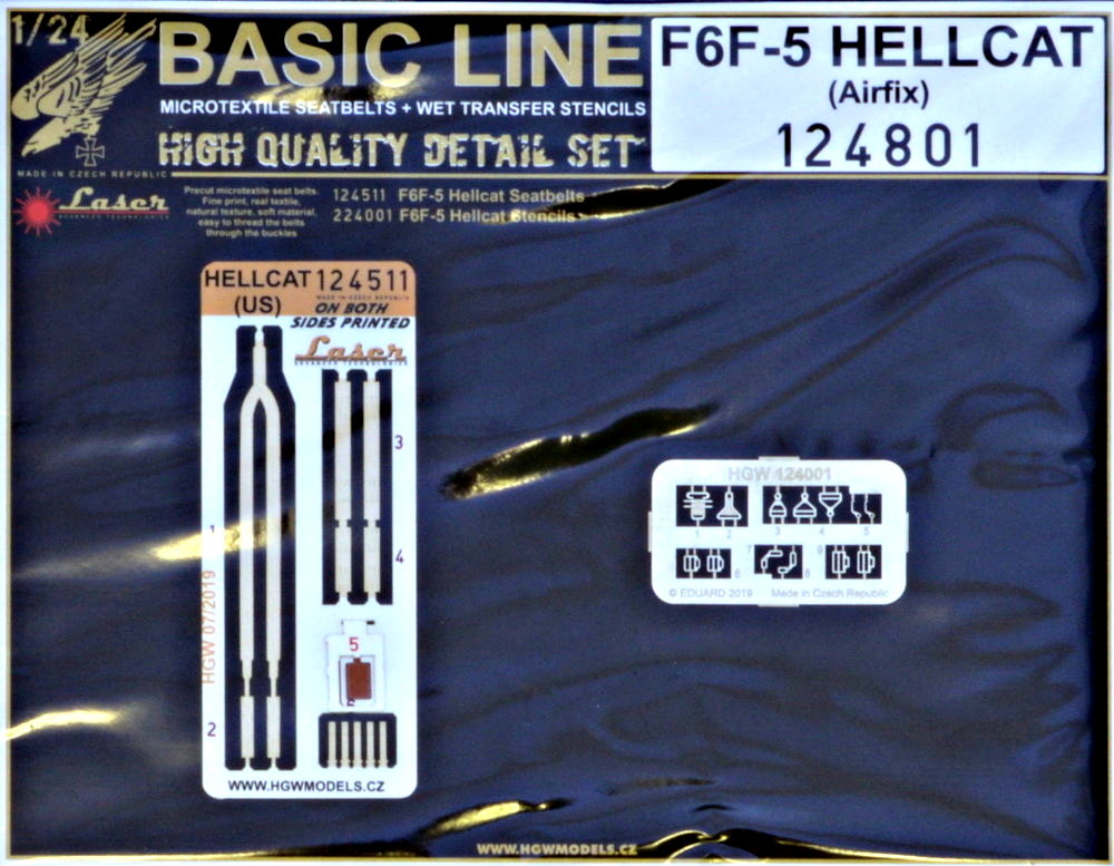 1/24 F6F-5 Hellcat (AIRFIX) BASIC LINE