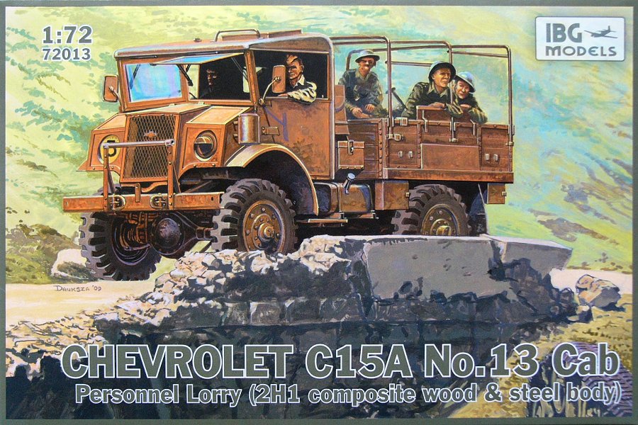 1/72 Chevrolet C15A No.Cab 13 Personnel Lorry