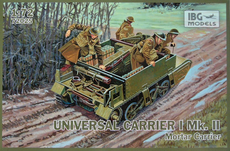 1/72 Universal Carrier I Mk.II MORTAR CARRIER