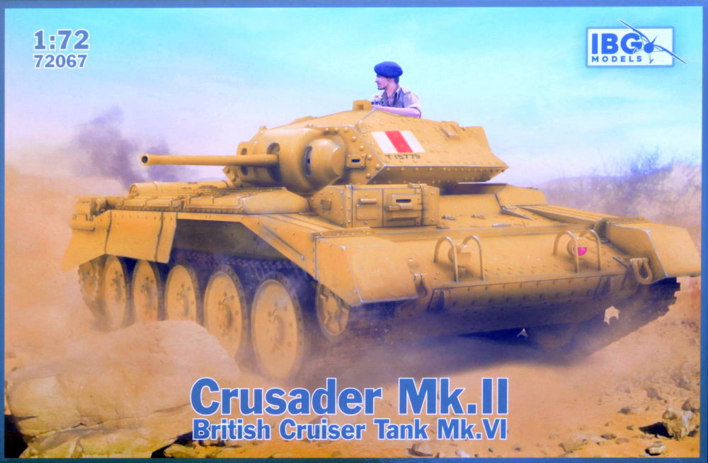 1/72 Crusader Mk.II British Cruiser Tank