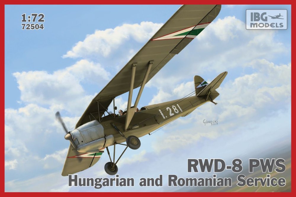 1/72 RWD-8 PWS (Hungarian & Romanian Service)