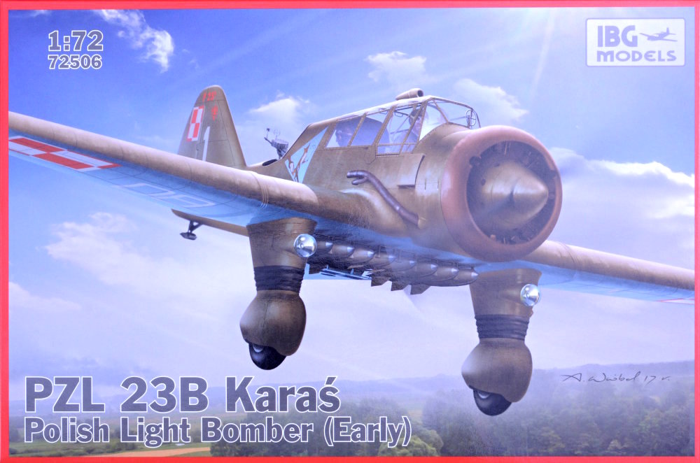 1/72 PZL.23B Karas - Polish Light Bomber (early)
