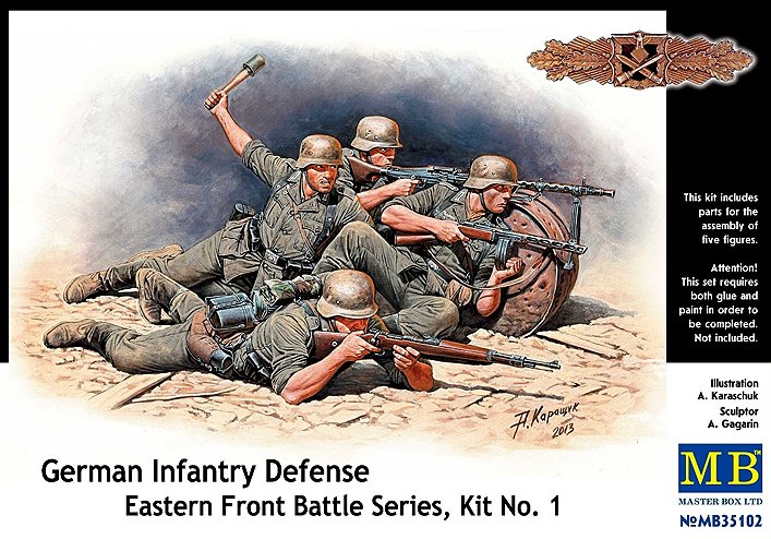 1/35 German Infantry Defense 'Eastern Front' No.1