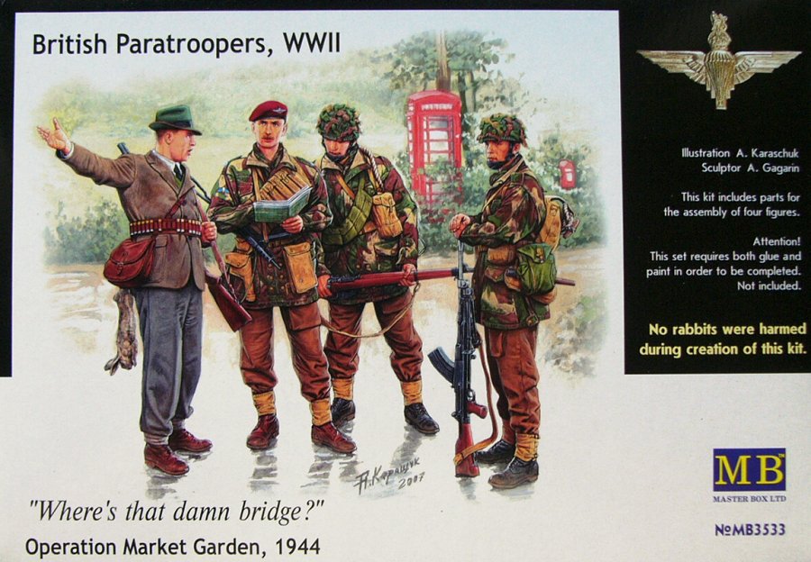 1/35 British Paratroopers (1944) Kit No.1