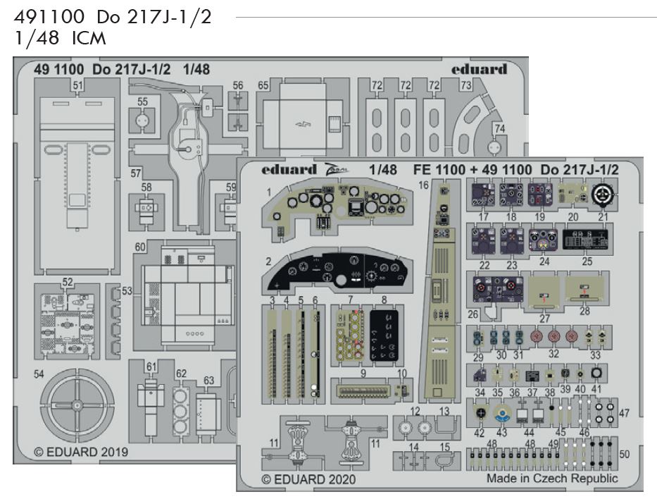 1/48 Do 217J-1/2 (ICM)