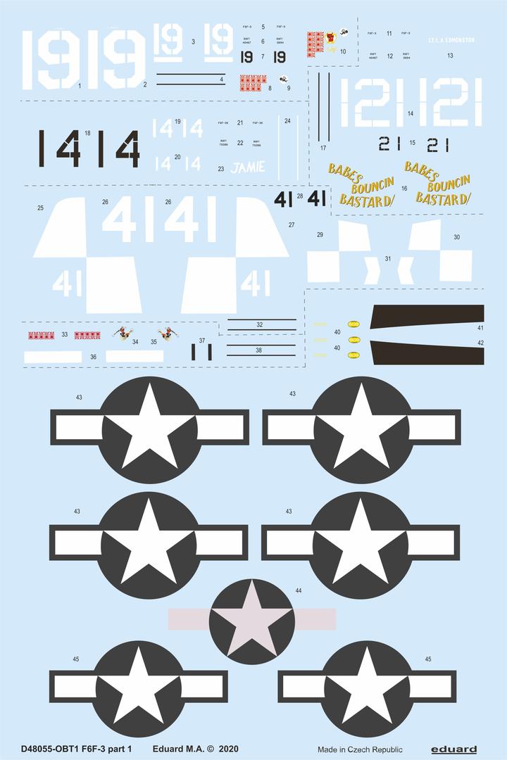 1/48 F6F-3 part 1 (Eduard)