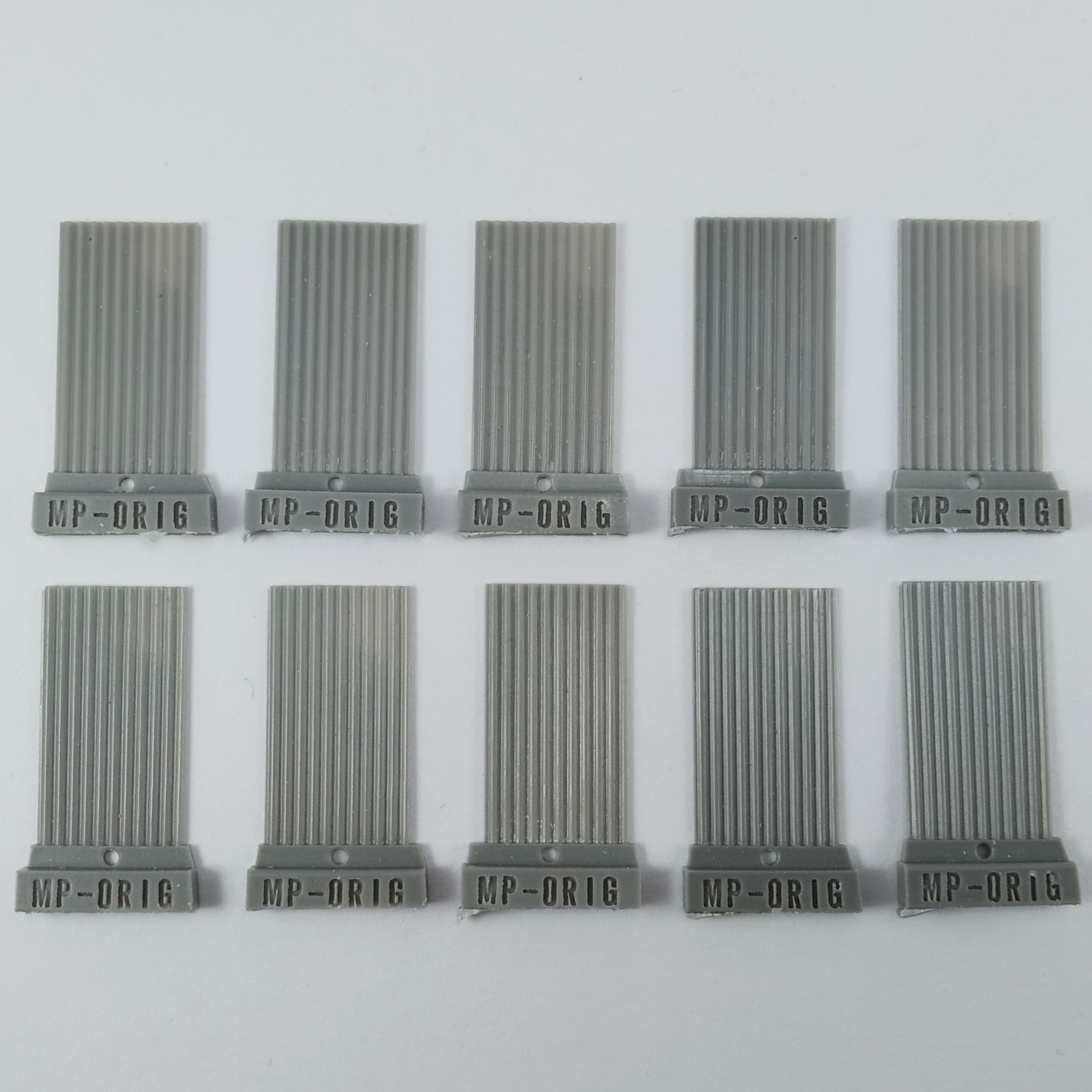 1/72 Corrugated sheets (1/72 scale)