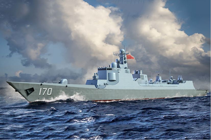 Fotografie 1/700 PLA Navy Type 052C Destroyer