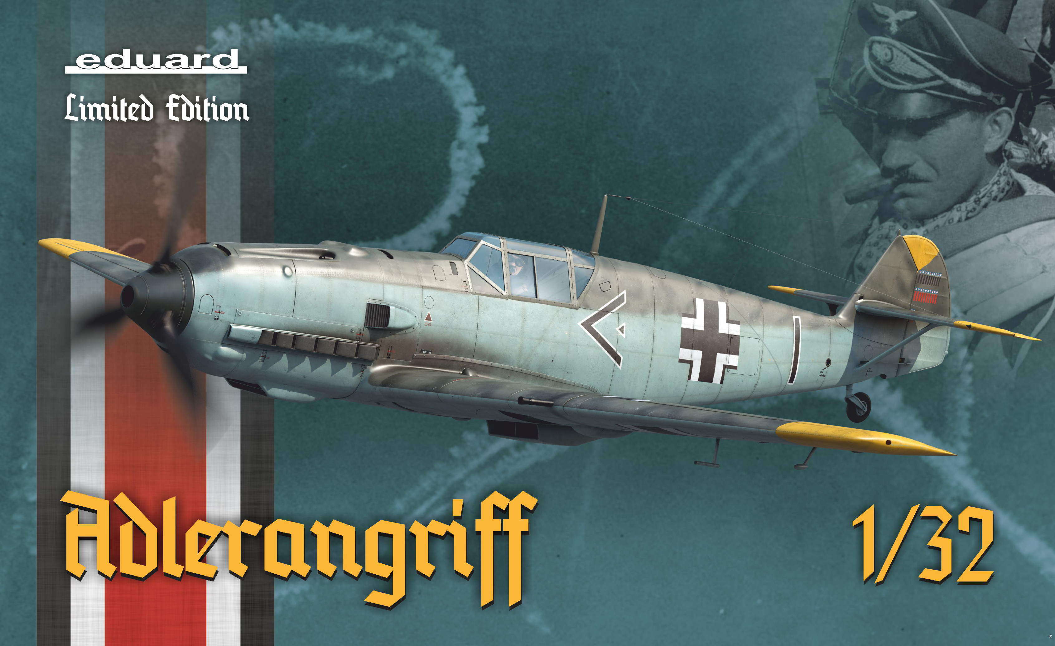 1/32 ADLERANGRIFF - Bf 109E v bitvě o Británii - Bf 109 E-1, 3, 4 a 4/B (Limited Edition) (11107)