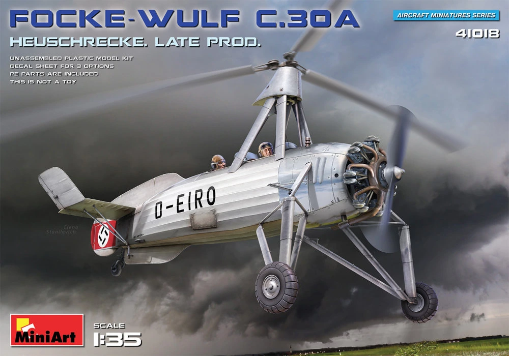 Fotografie 1/35 Focke-Wulf FW C.30A Heuschrecke (late)