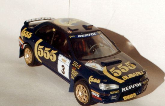 1/24 Subaru Legacy/Impreza - '555' logos