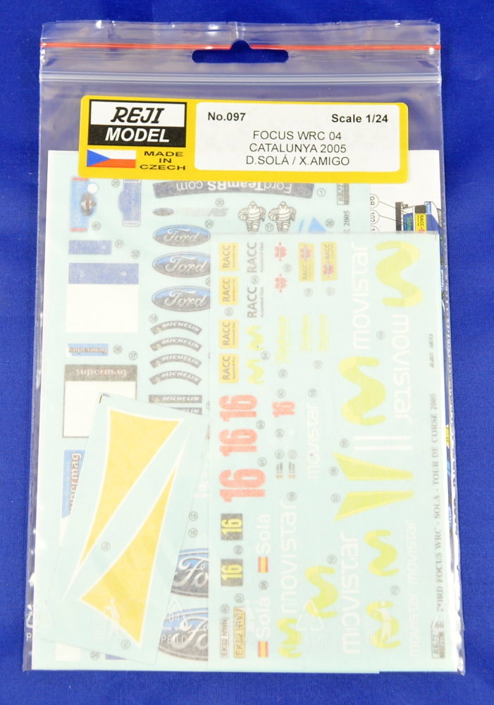 1/24 FOCUS WRC 04 Catalunya 2005 (Sola/Amigo)