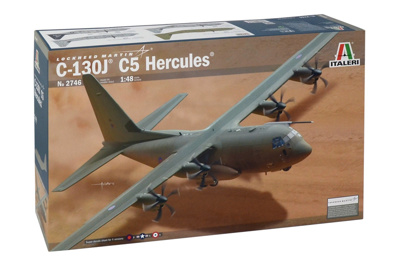 Model Kit letadlo 2746 - C-130J C5 HERCULES (1:48)