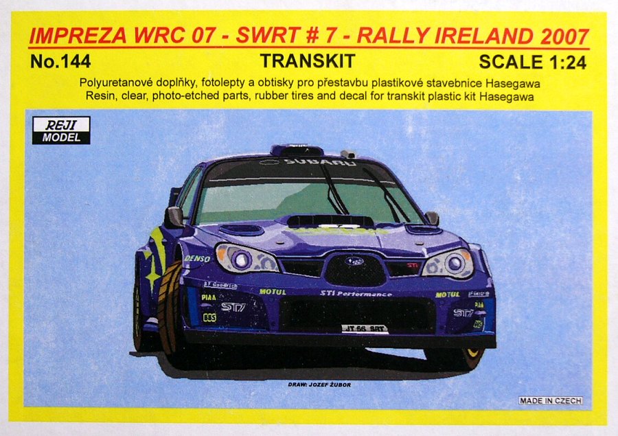 1/24 Transkit Impreza WRC SWRT - Rally Ireland 07