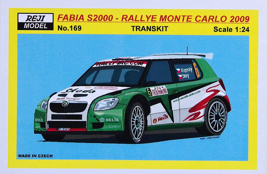 1/24 Transkit Fabia S2000 Rally Monte Carlo 2009