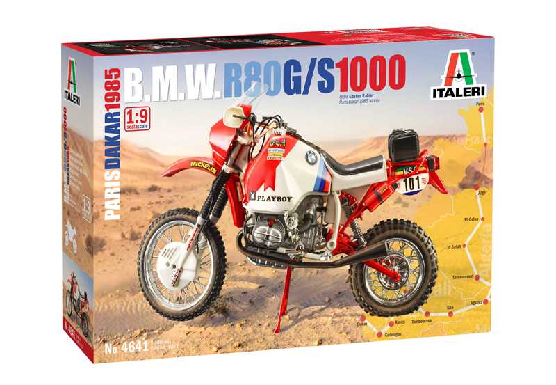 Fotografie Model Kit motorka 4641 - BMW 1000 Dakar 1985 (1:9)