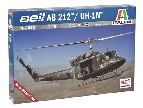 Fotografie Model Kit vrtulník 2692 - AB 212 /UH 1N (1:48)