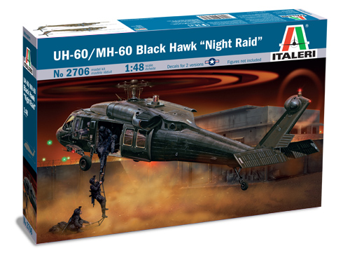 Fotografie Model Kit vrtulník 2706 - UH-60/MH-60 "NIGHT RAID" (1:48)